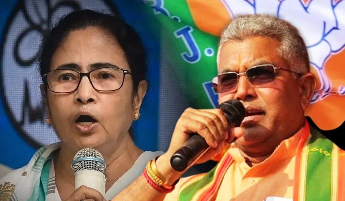 BJP सांसद दिलीप घोष ने Mamata Banerjee पर विवादास्पद टिप्पणी की, सुप्रिया श्रीनेत का बयान भी आया