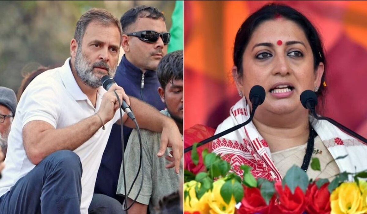 Amethi Lok Sabha seat: Smriti Irani ने कहा, कोरोना महामारी के दौरान गांधी परिवार को अमेठी की हालत का पता नहीं चला, कहा - फिर मैंने हर गांव को यात्रा की...