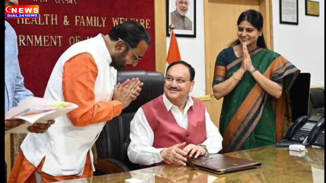 New Health Minister Nadda Urges Officials to Prioritize 100-Day Agenda |Exclusive Dial24News