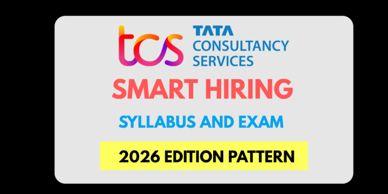 TCS Smart Hiring 2026 is here! Freshers, check the full syllabus and exam pattern to ace your opportunity.