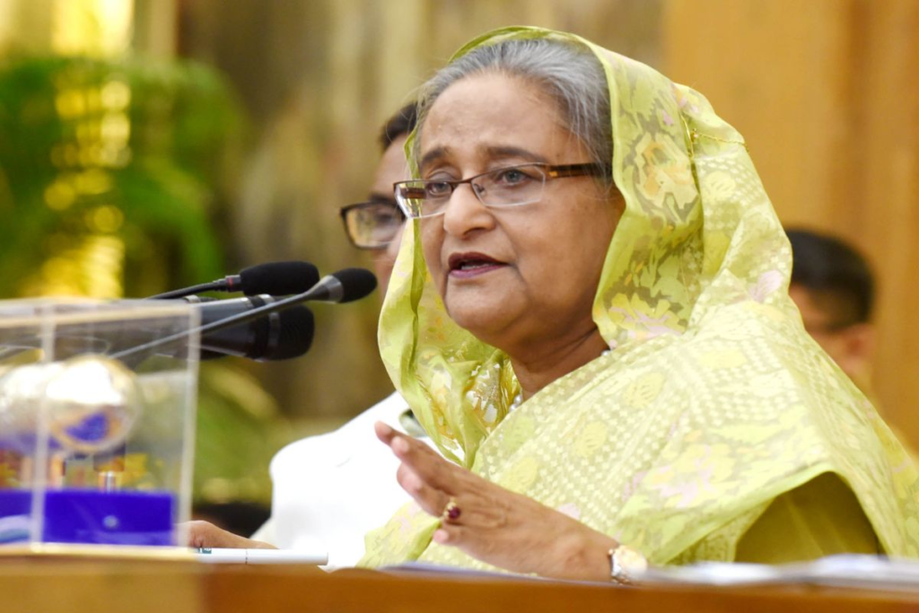 Latest images of Sheikh Hasina, Bangladesh Prime Minister, including official portraits, public appearances, and diplomatic visits. View file photos and captions for news coverage.