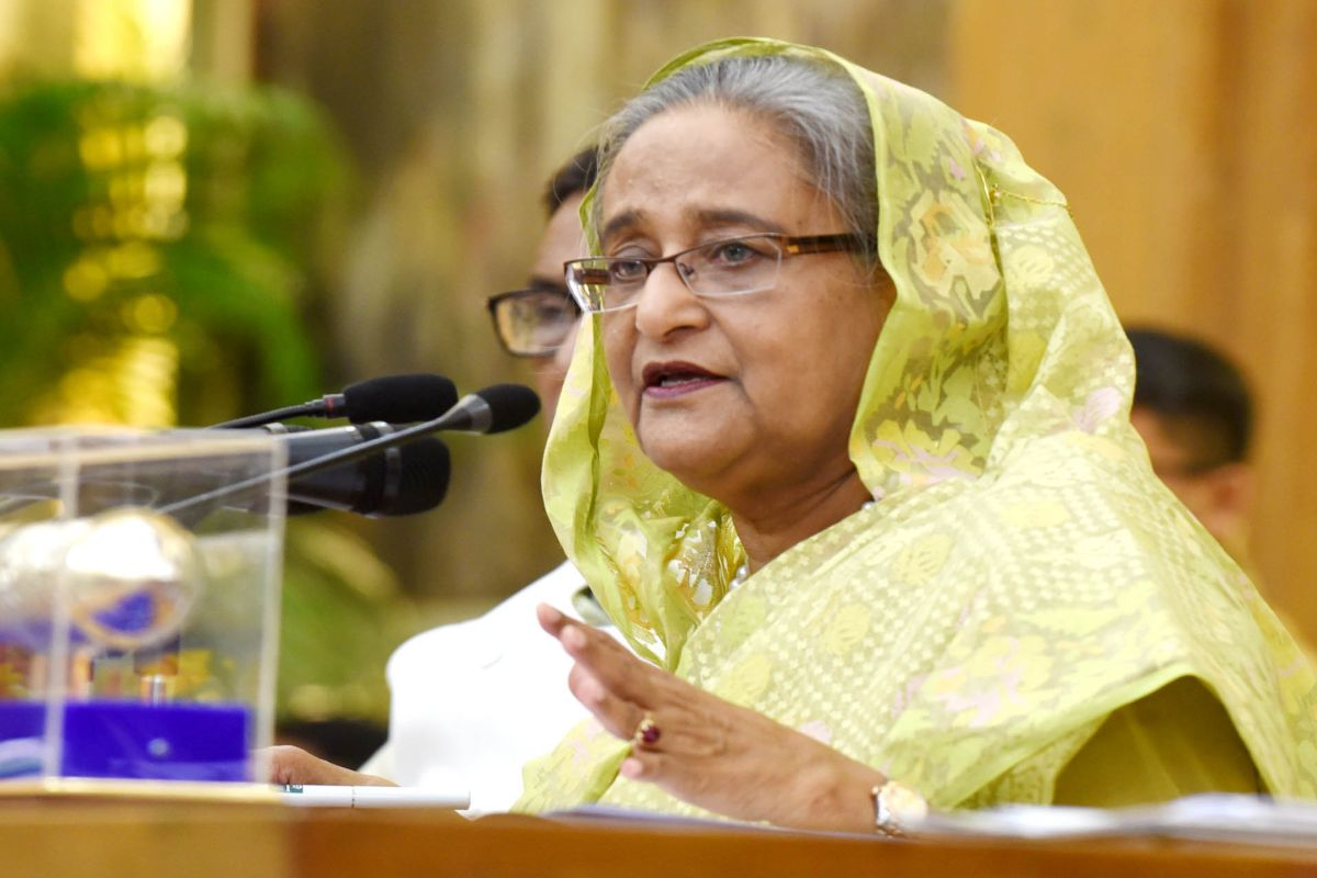 Latest images of Sheikh Hasina, Bangladesh Prime Minister, including official portraits, public appearances, and diplomatic visits. View file photos and captions for news coverage.
