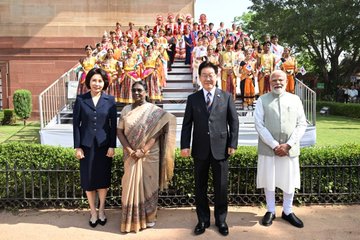 South Korean President Lee Jae-myung Arrives in India, PM Modi Talks on AI, Trade and Shipbuilding