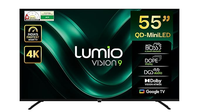 Lumio Vision 9 (2026) Launches With WhatsApp Remote Control and AI Content Discovery