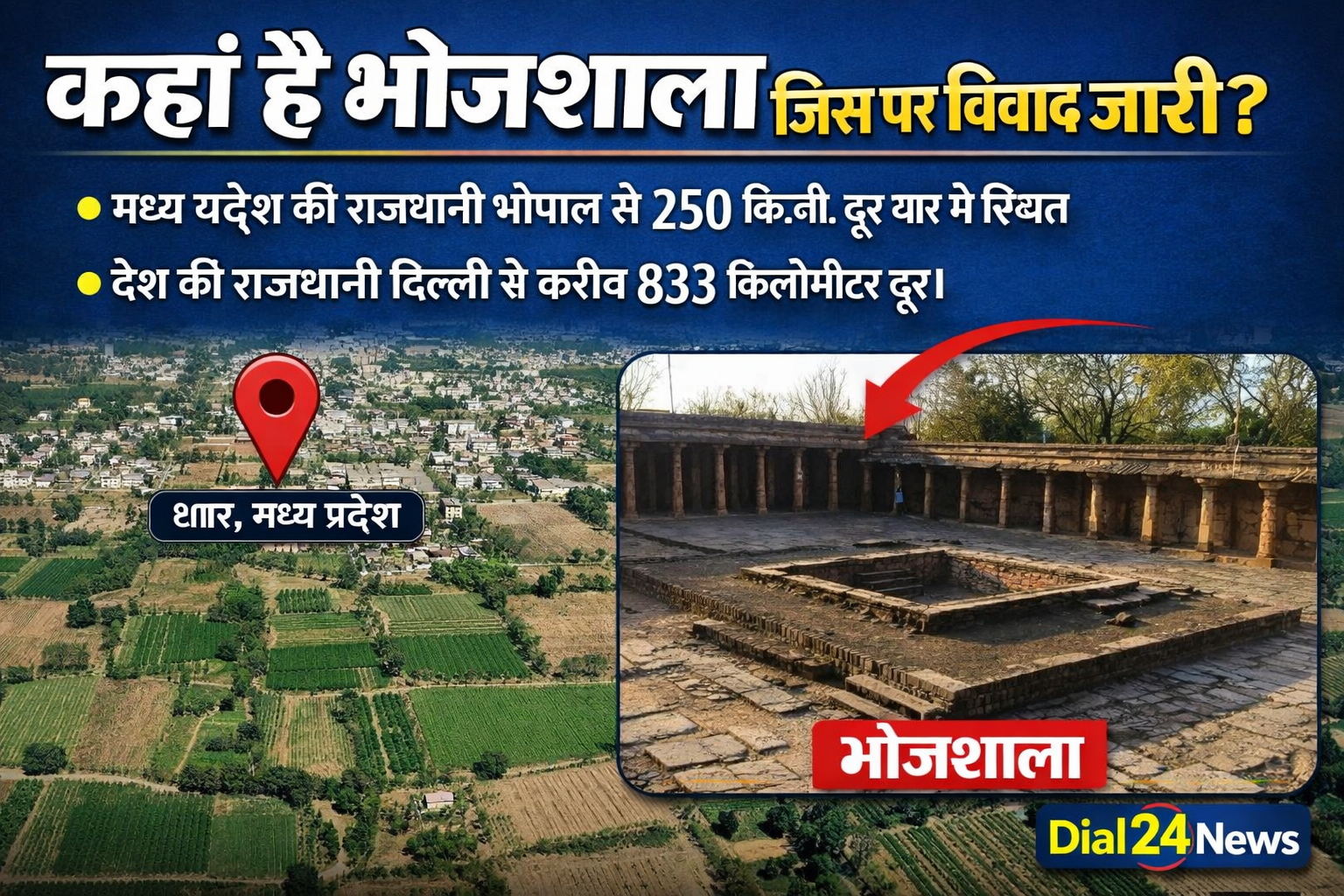 MP High Court declares Bhojshala complex a Saraswati temple in major verdict.