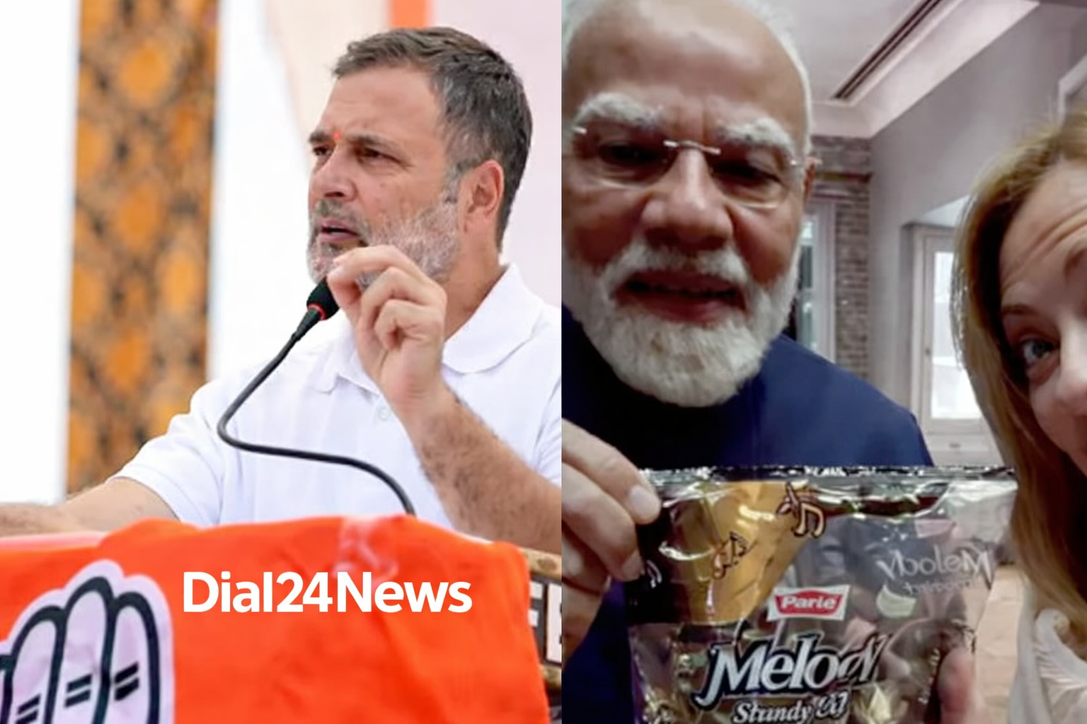 Rahul Gandhi targets PM Modi after the viral “Melodi” moment in Rome.