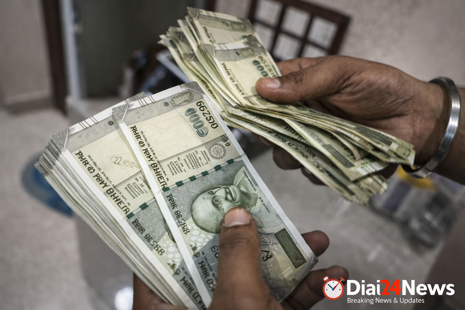 Indian rupee slips past ₹96 per dollar for the first time ever.