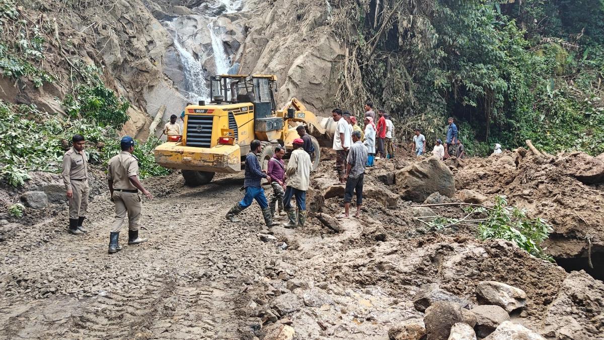 Arunachal Landslide River Blockage