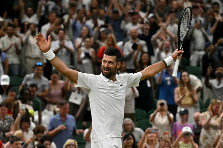 Djokovic Wins Five-Hour Epic