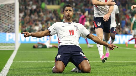 Mexico vs. England Player Ratings